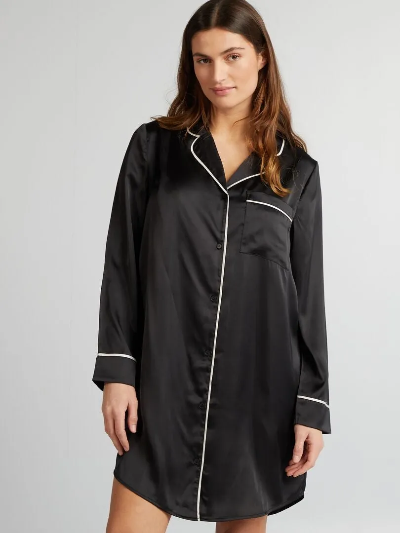 CAMISóN  NEGRO
