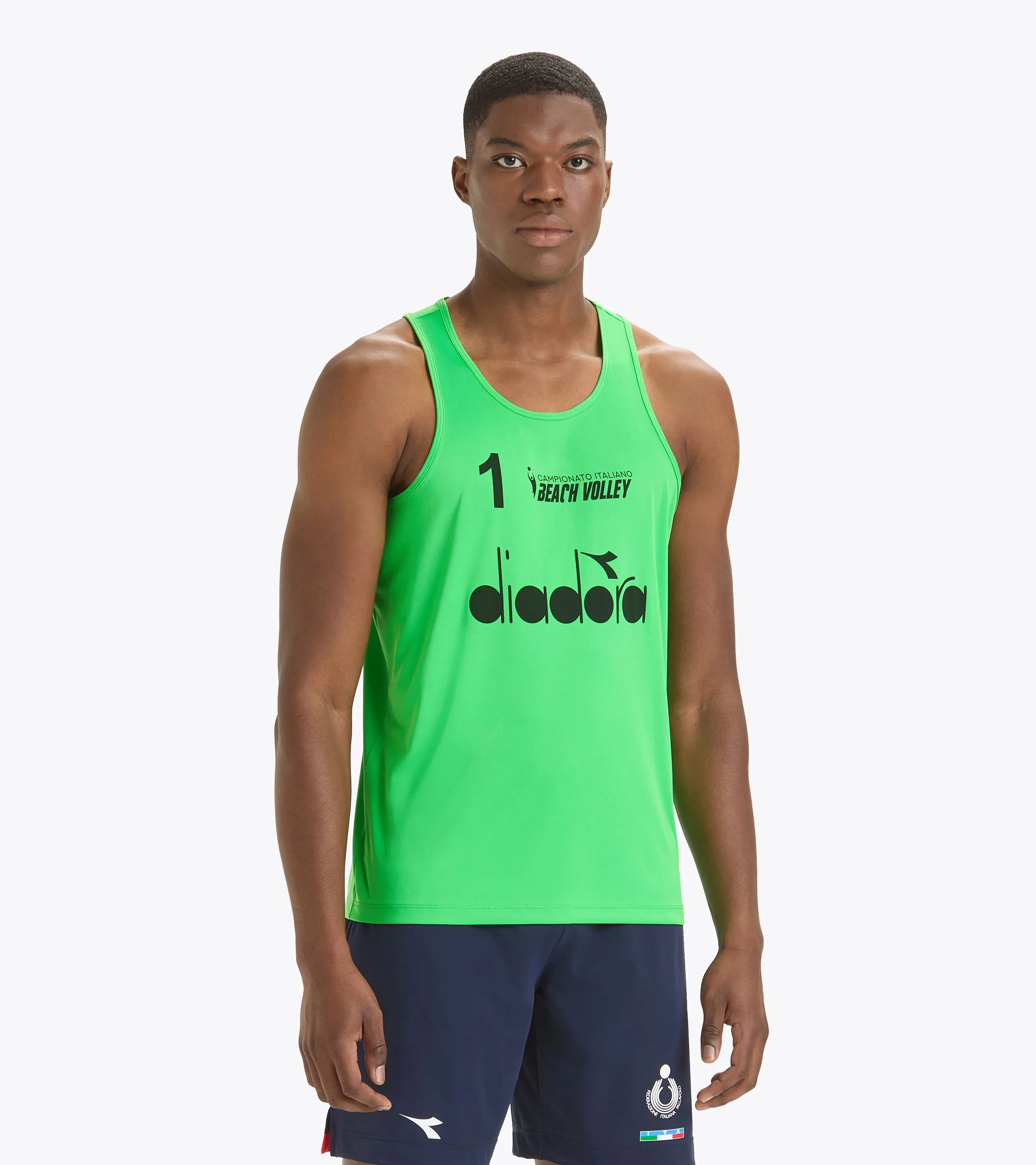 CANOTTE GARA UOMO #1 CAMP. ITALIANO 24 CAMISETA SIN MANGAS PARA HOMBRE  CAMPEONATO ITALIANO DE V&OACUTE;LEY PLAYA