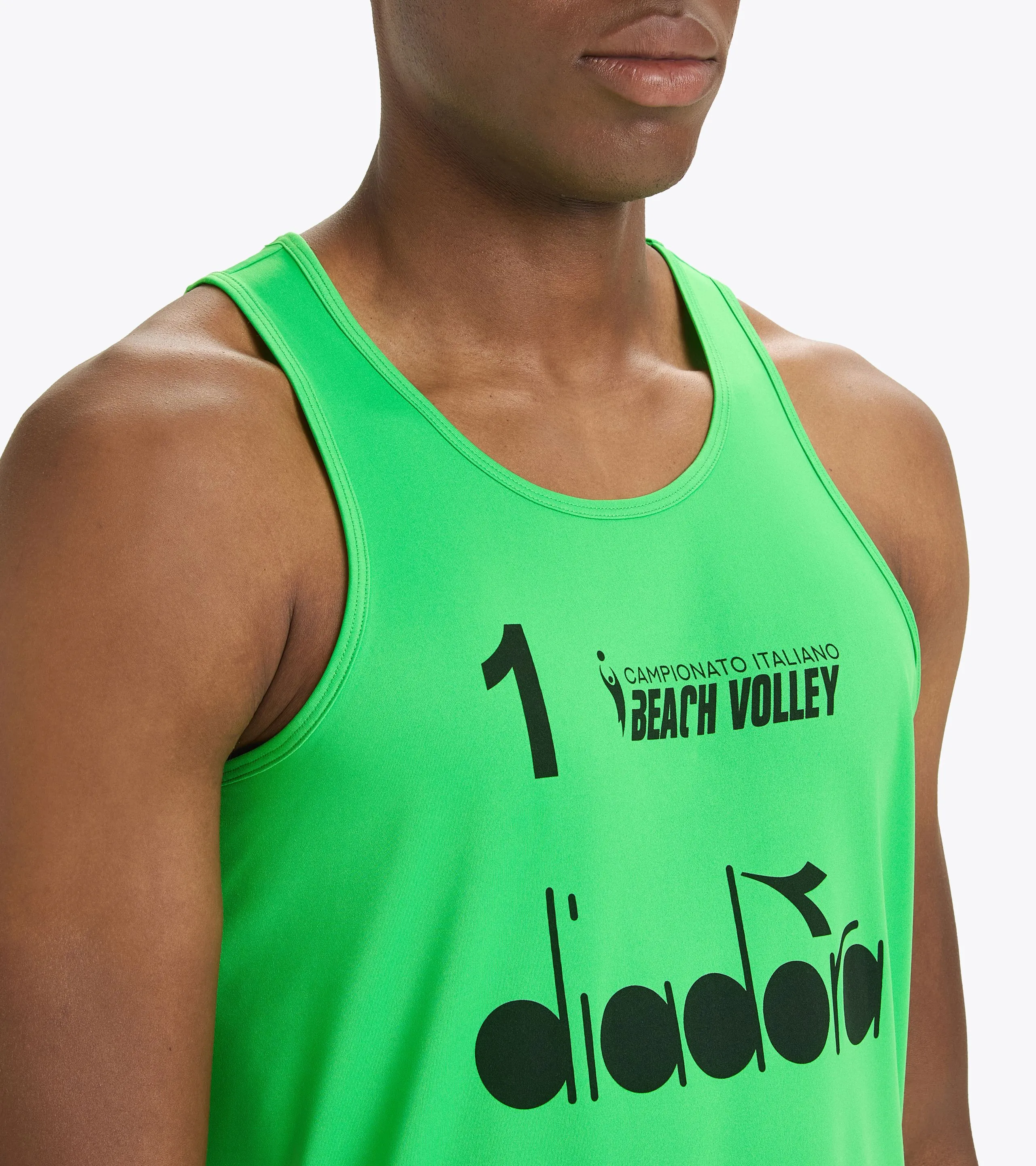CANOTTE GARA UOMO #1 CAMP. ITALIANO 24 CAMISETA SIN MANGAS PARA HOMBRE  CAMPEONATO ITALIANO DE V&OACUTE;LEY PLAYA