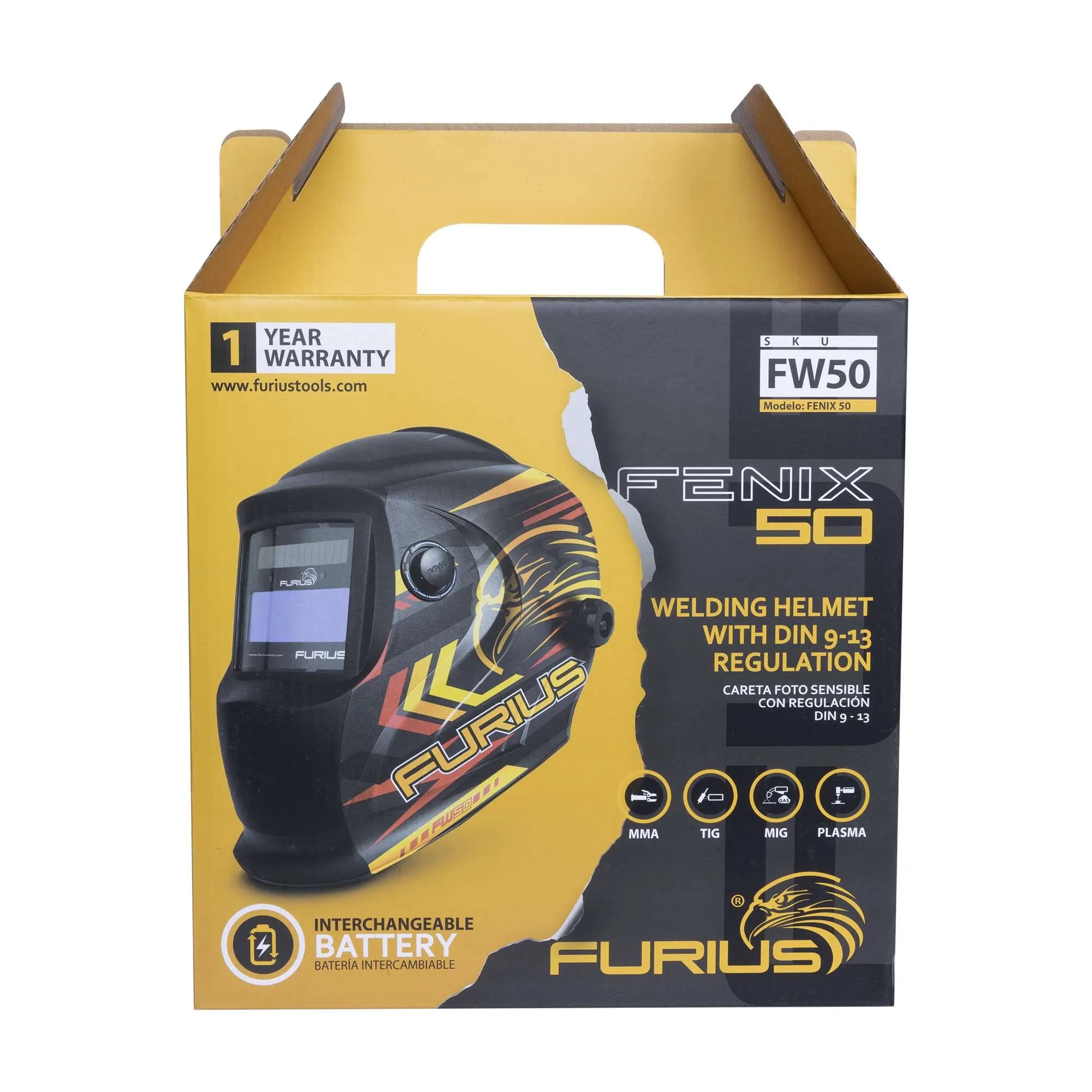 Careta Electrónica Para Soldar Fénix 50