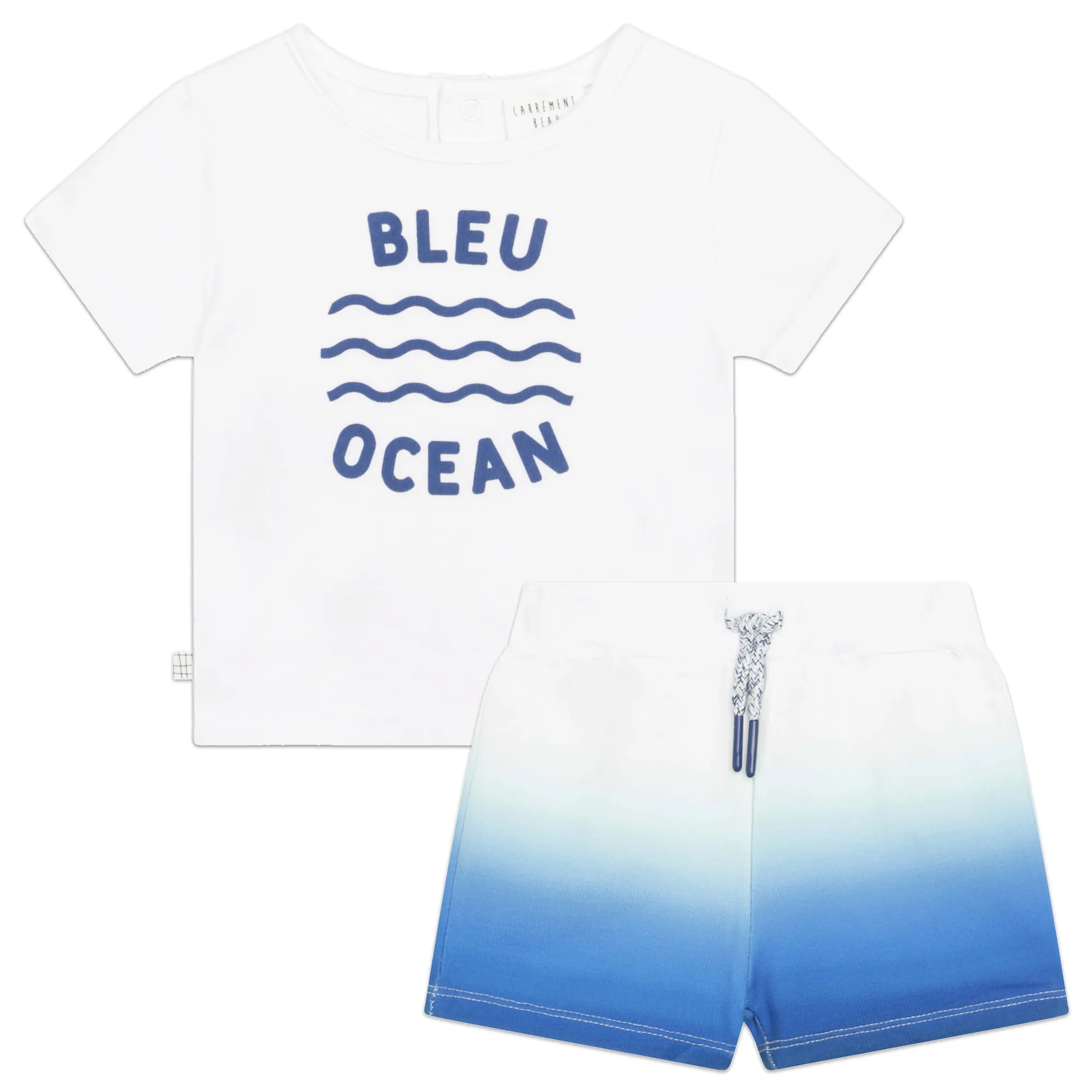 CARREMENT BEAU Pantalón y camiseta de algodón