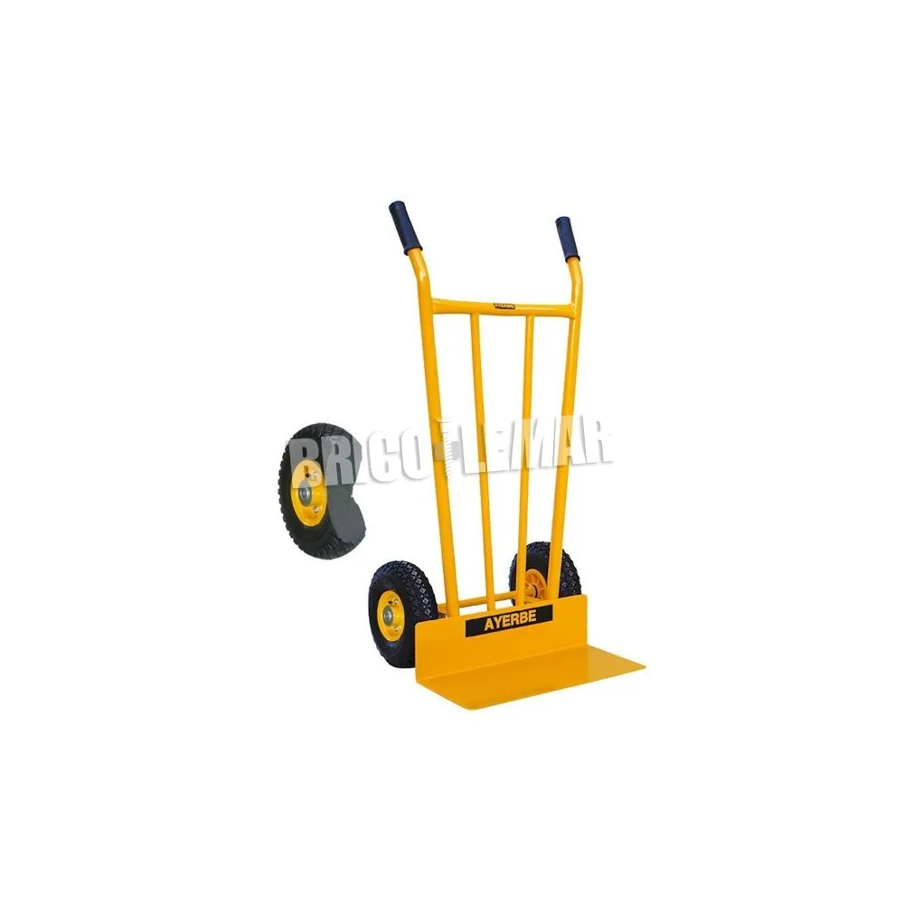 Carretilla de carga Ayerbe 350 ruedas impinchables 350Kg