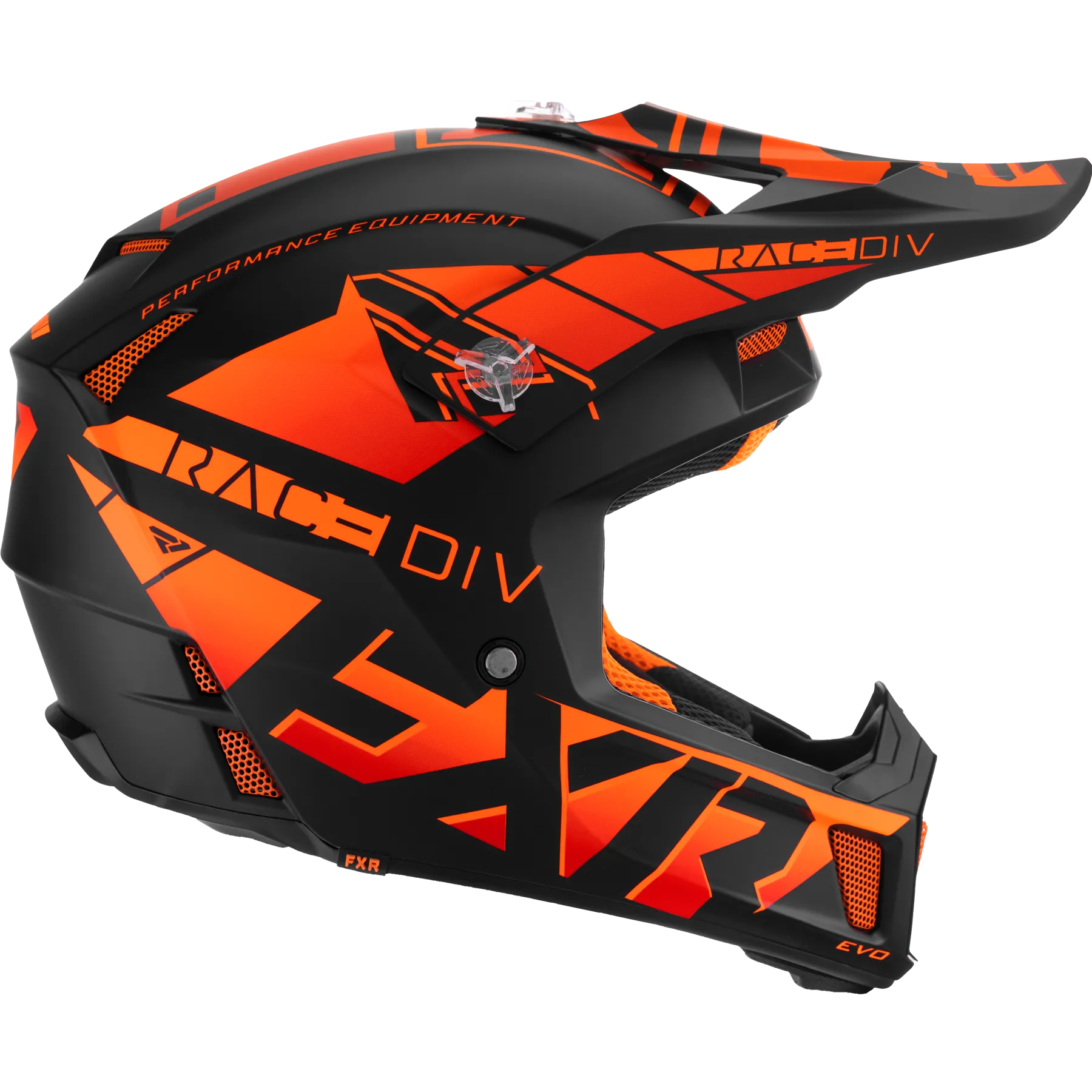 Casco de Cross FXR Clutch Evo Naranja 
