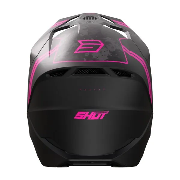 Casco SHOT Furious Army Pink Matt 