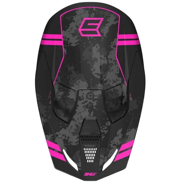Casco SHOT Furious Army Pink Matt 