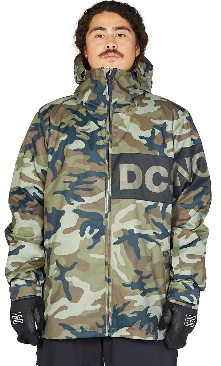 CHAQUETA DC PROPAGANDA  XGCK/WOODLAND CAMO GREEN  MEN´S