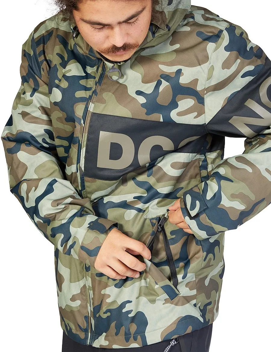 CHAQUETA DC PROPAGANDA  XGCK/WOODLAND CAMO GREEN  MEN´S