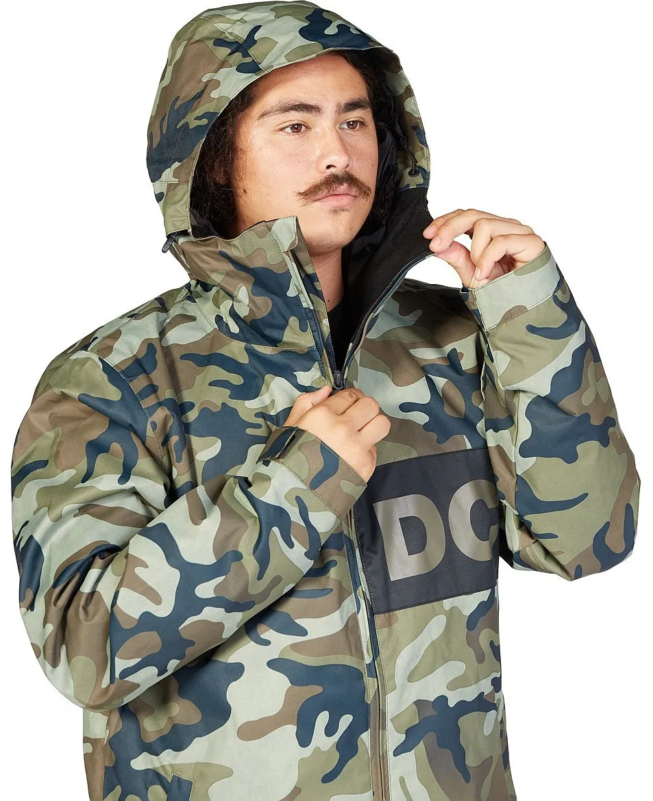 CHAQUETA DC PROPAGANDA  XGCK/WOODLAND CAMO GREEN  MEN´S