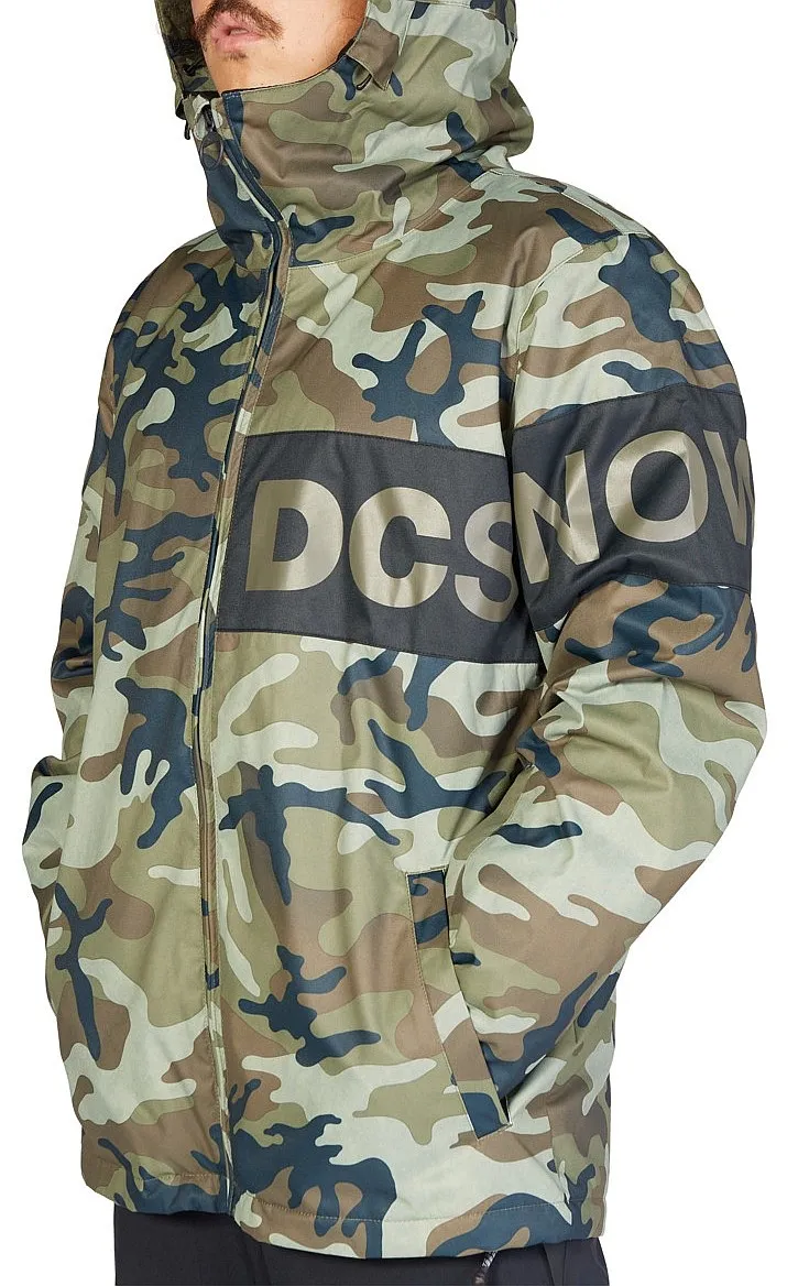 CHAQUETA DC PROPAGANDA  XGCK/WOODLAND CAMO GREEN  MEN´S