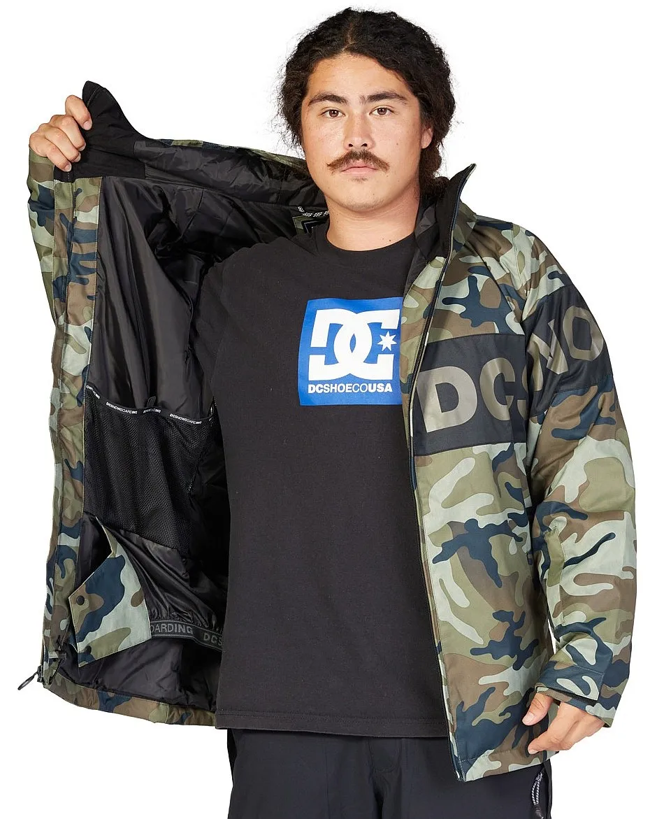 CHAQUETA DC PROPAGANDA  XGCK/WOODLAND CAMO GREEN  MEN´S