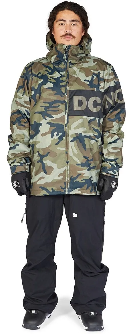 CHAQUETA DC PROPAGANDA  XGCK/WOODLAND CAMO GREEN  MEN´S