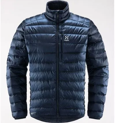 Chaqueta de plumón HAGLÖFS Roc para hombre (azul tarnés)