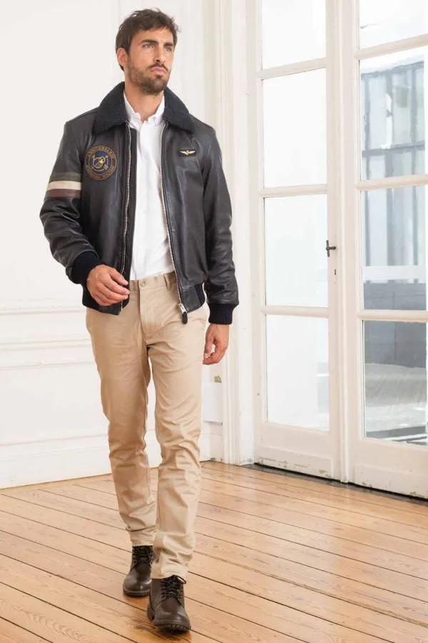 Chaqueta Hombre Aeronautica Militare Pn933Pl147 Blu
