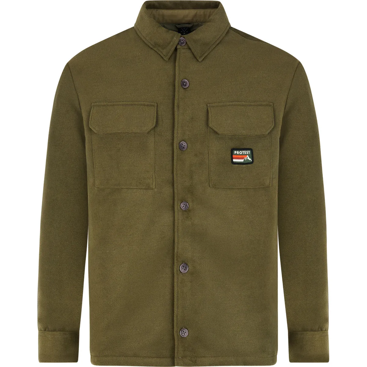Chaqueta Hombre Prteverly Outdoor Sjacket Protest Verde