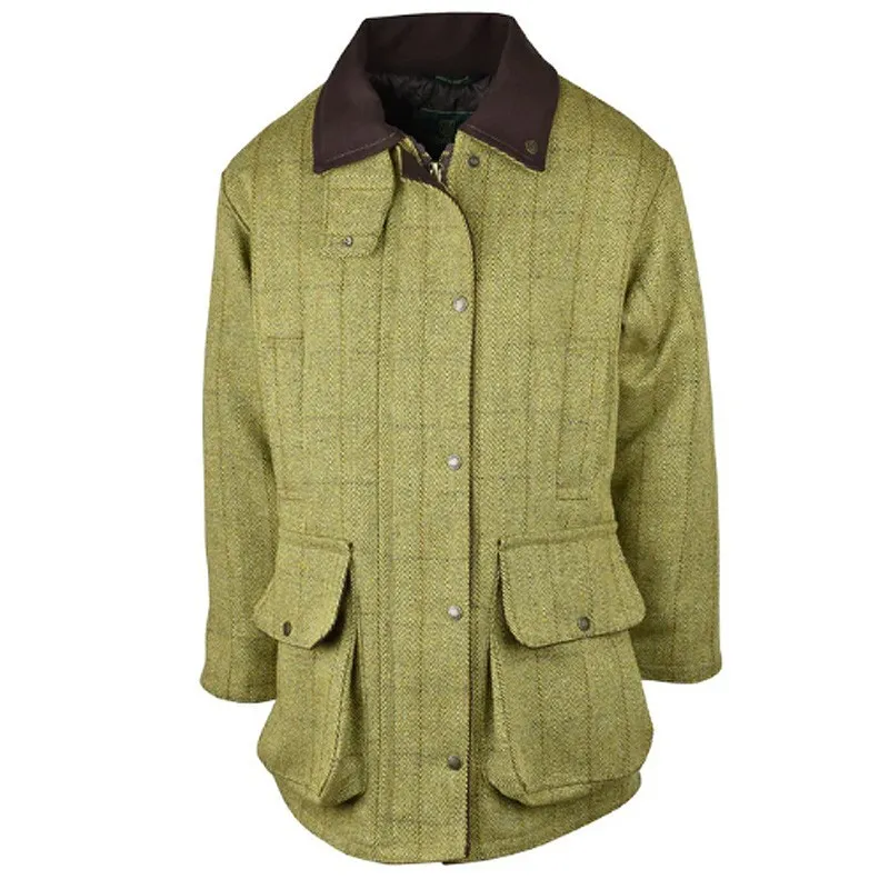Chaqueta Oxford Blue Brampton Tweed Sage