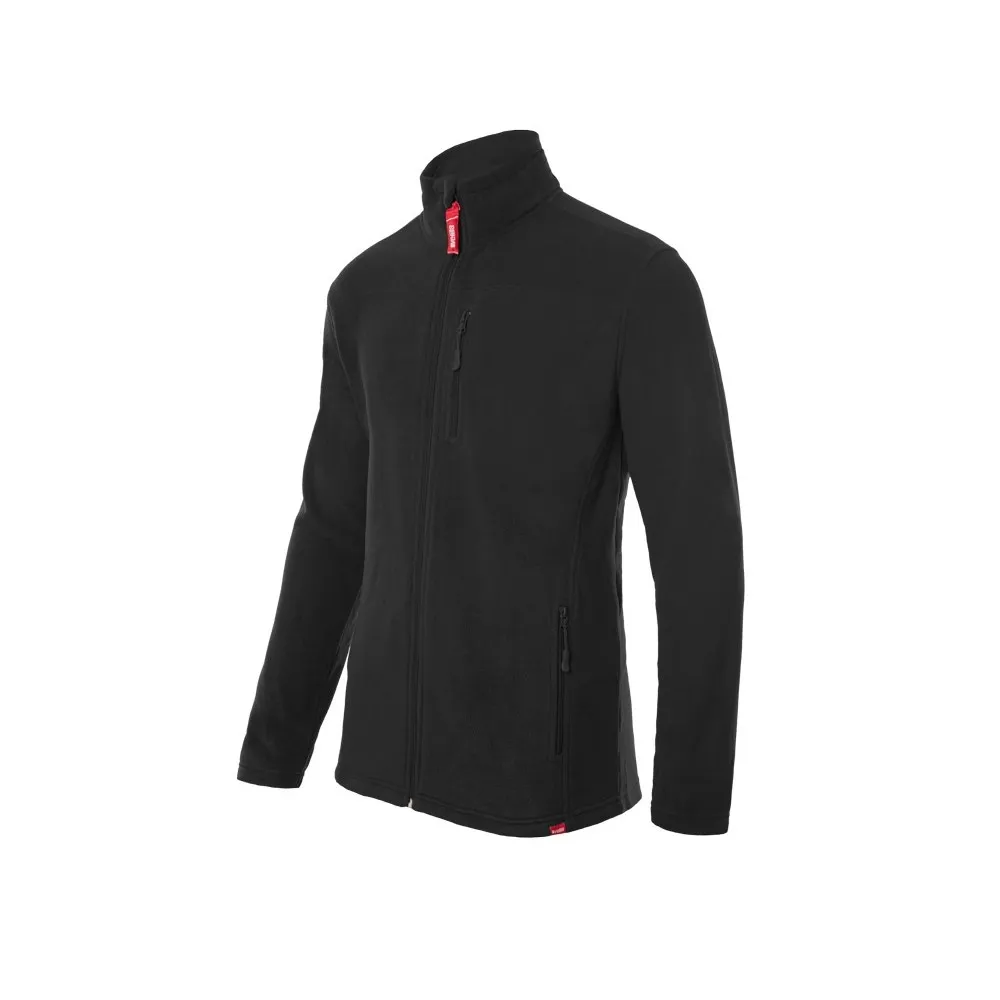 Chaqueta polar con cremallera completa
