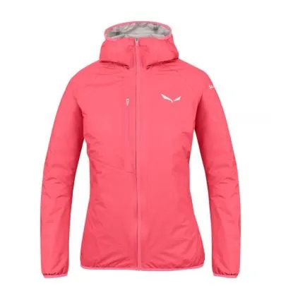 Chaqueta Salewa Puez Light PTX (coral calipso) Mujer