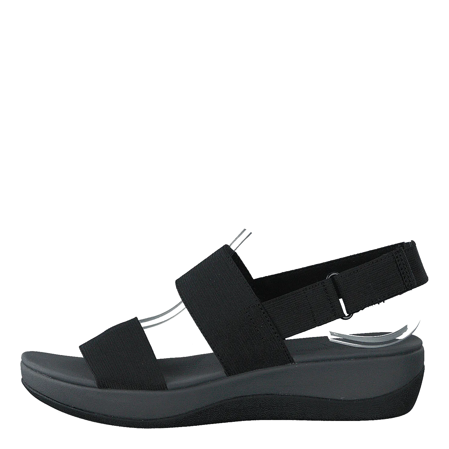 Clarks zapatos Arla Jacory Black Fabric
