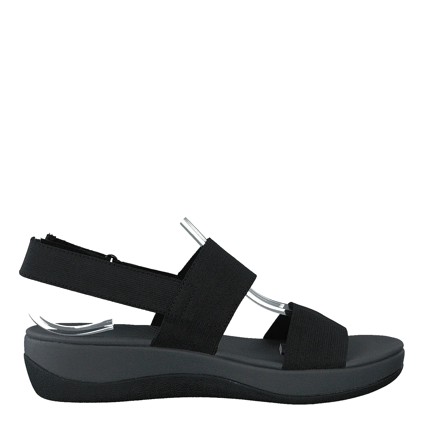 Clarks zapatos Arla Jacory Black Fabric