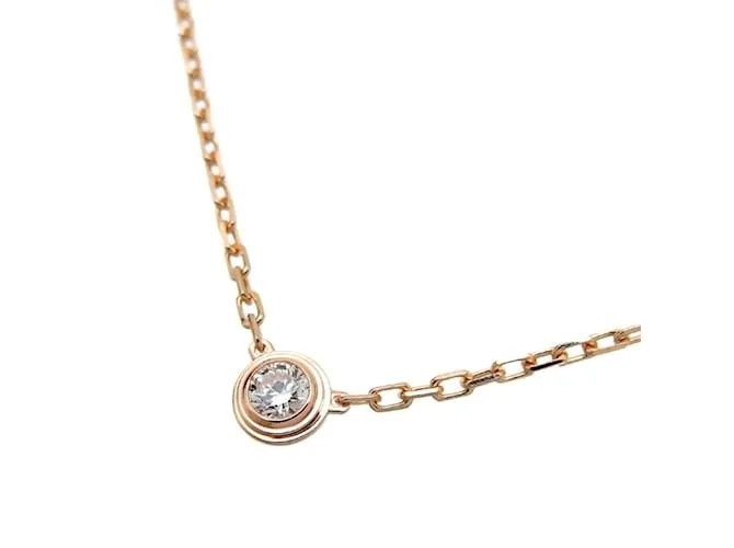 Collar para damas D'Amour con diamante Cartier 0,09 ct Rosa 