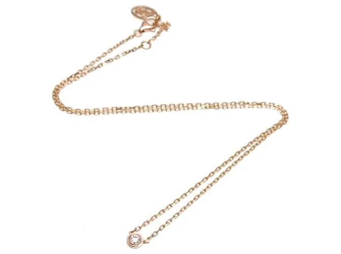 Collar para damas D'Amour con diamante Cartier 0,09 ct Rosa 
