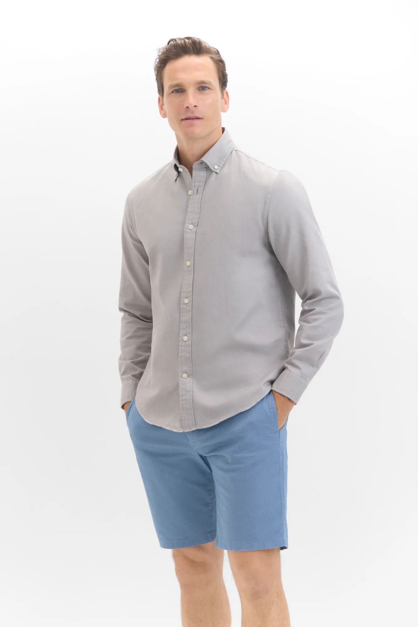 Cortefiel Bermuda chino estampada