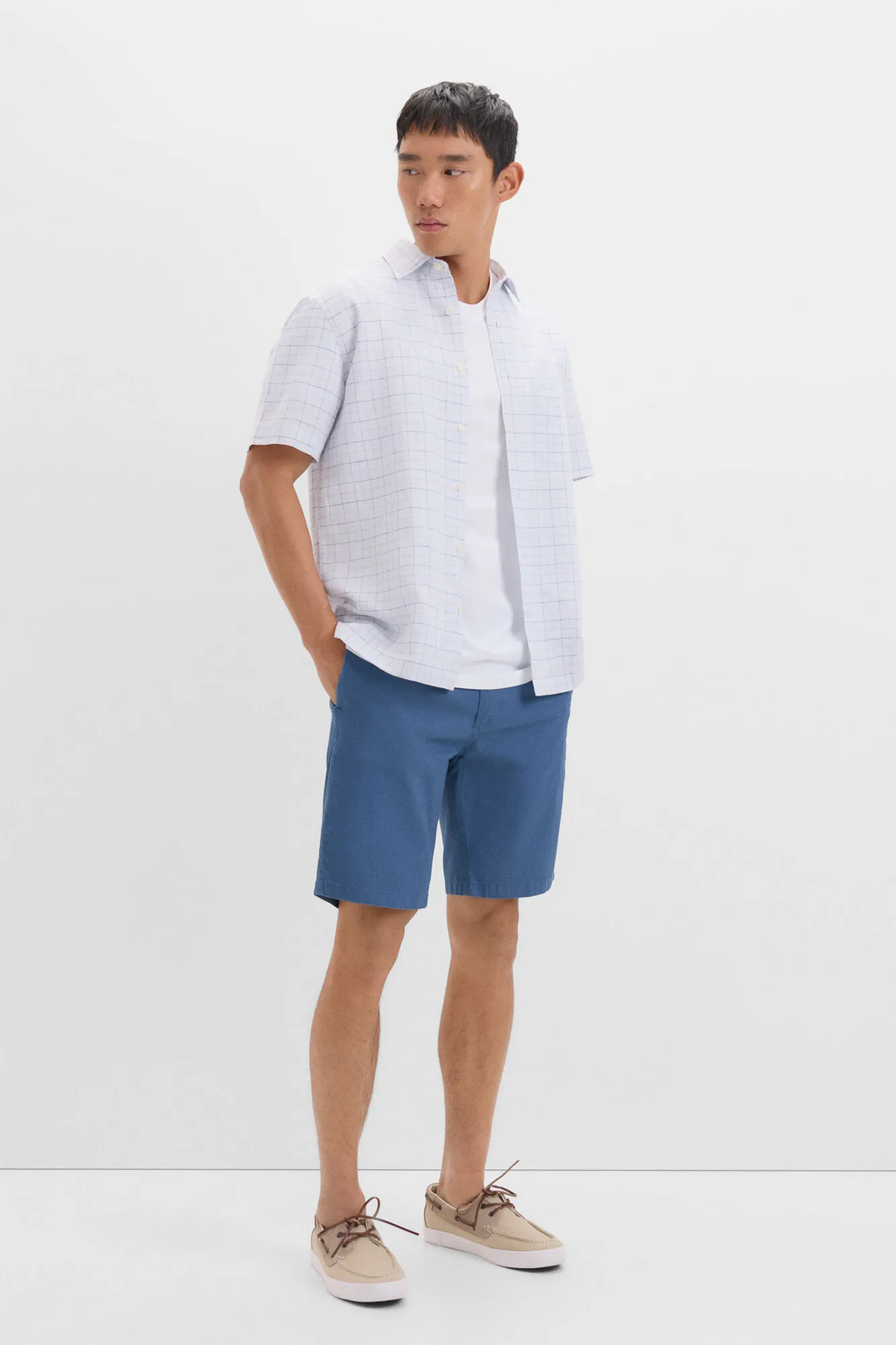 Cortefiel Bermuda chino estampada