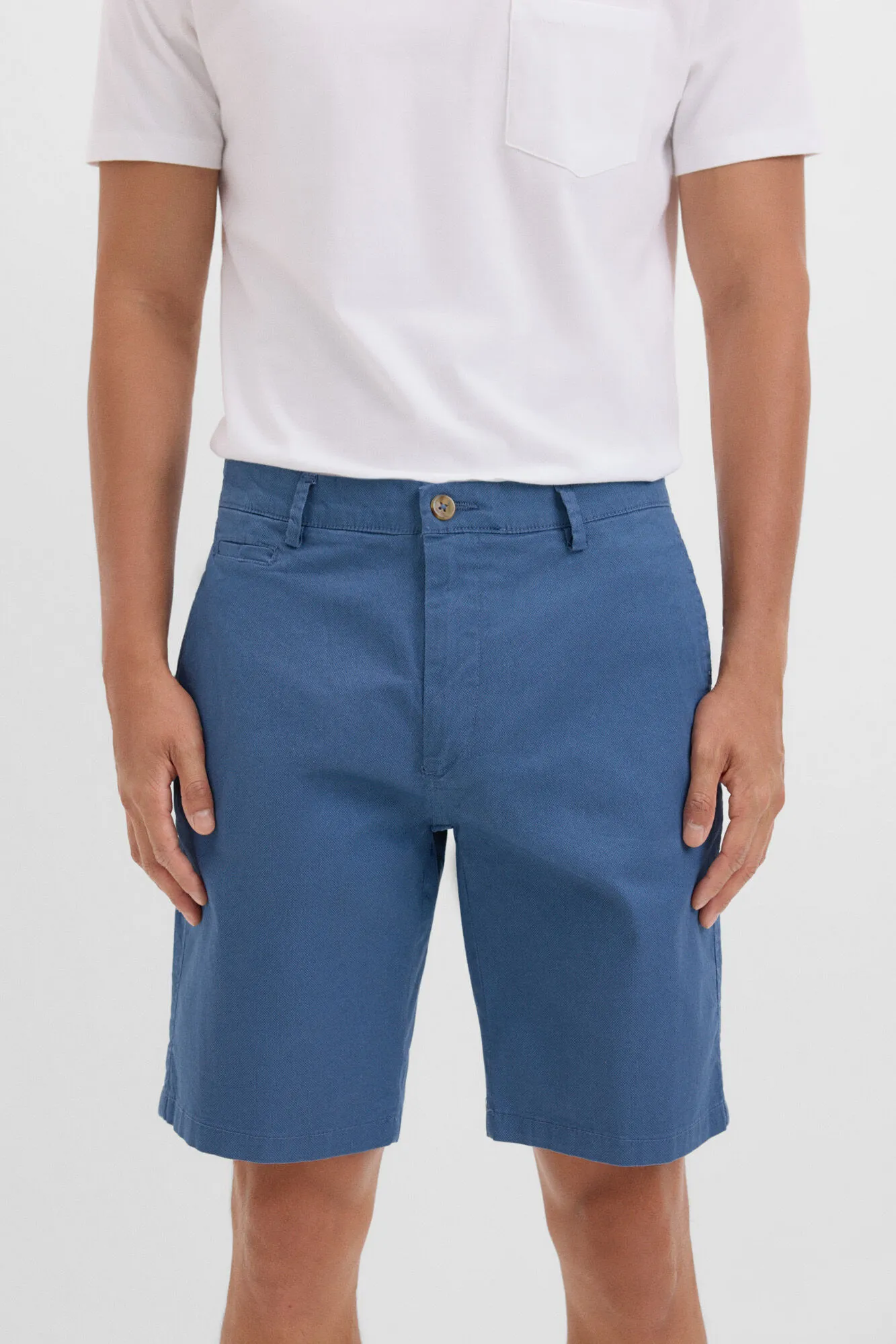 Cortefiel Bermuda chino estampada