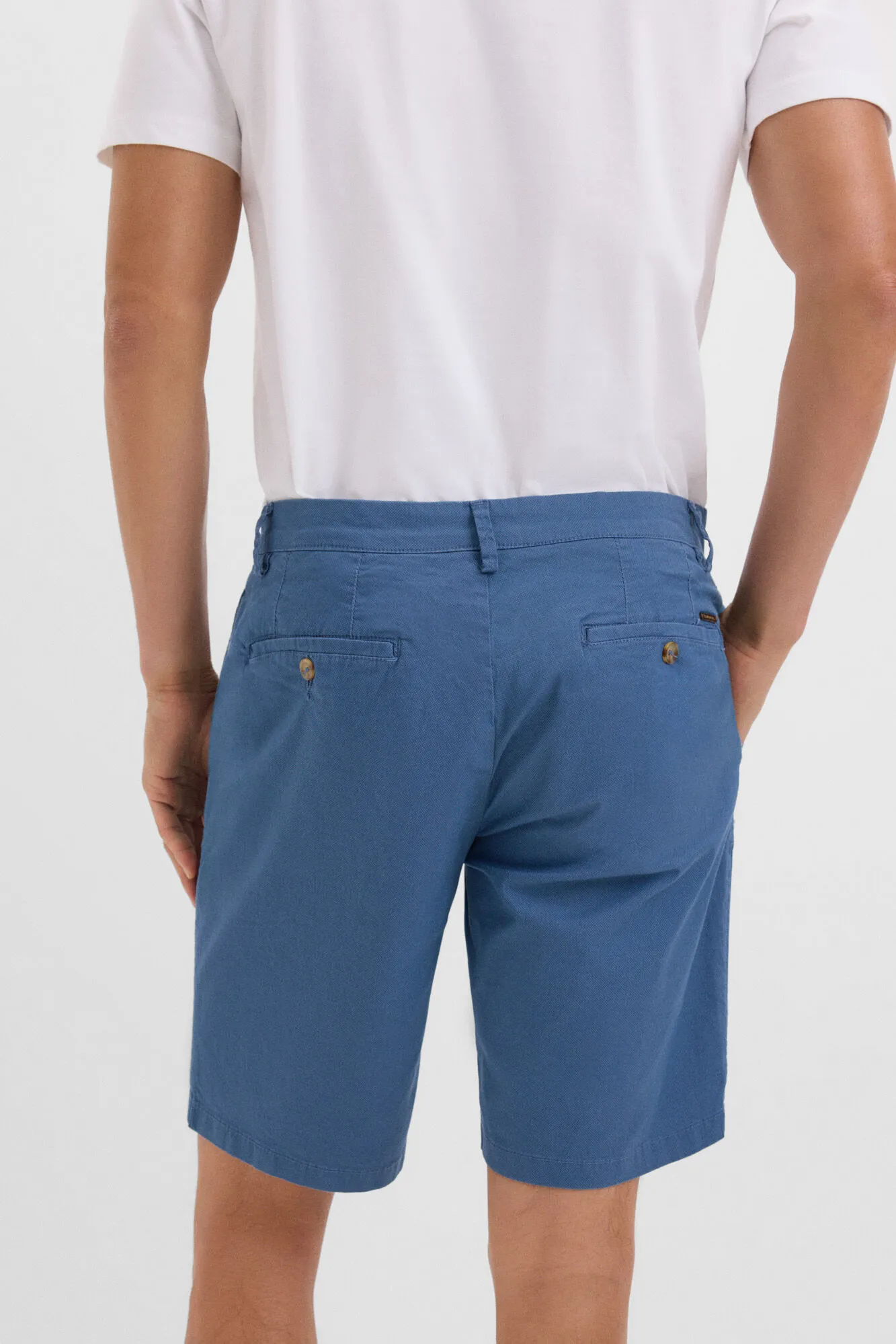 Cortefiel Bermuda chino estampada