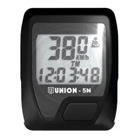 CUENTAKILOMETROS UNION N 5 FUNCIONES NEGRO  32700
