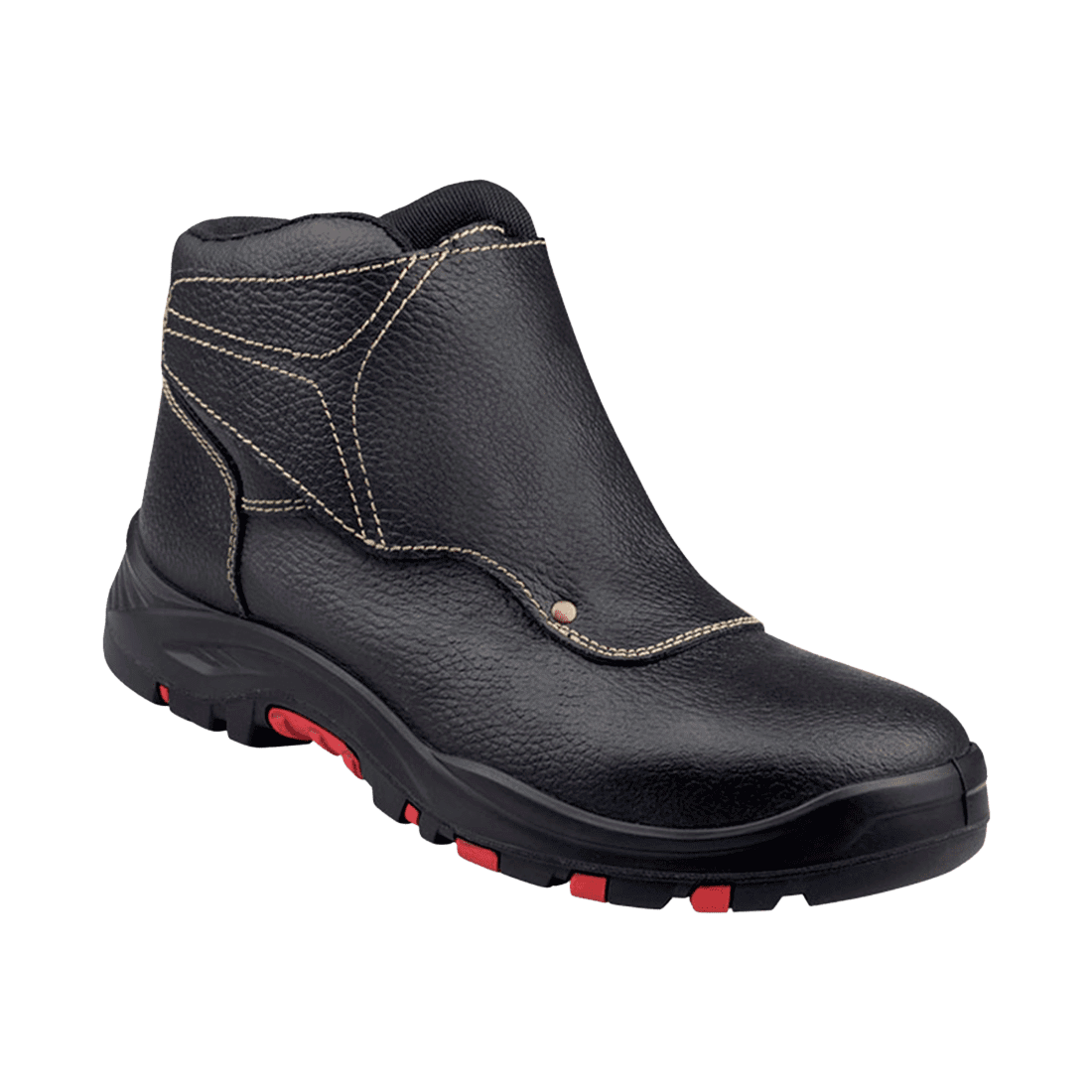 DELTA PLUS PPCOBR4S3NO09.5 TALLA 42 ZAPATO CUERO DE VACA PARA SOLDADOR PUNTA ACERO NEGRO