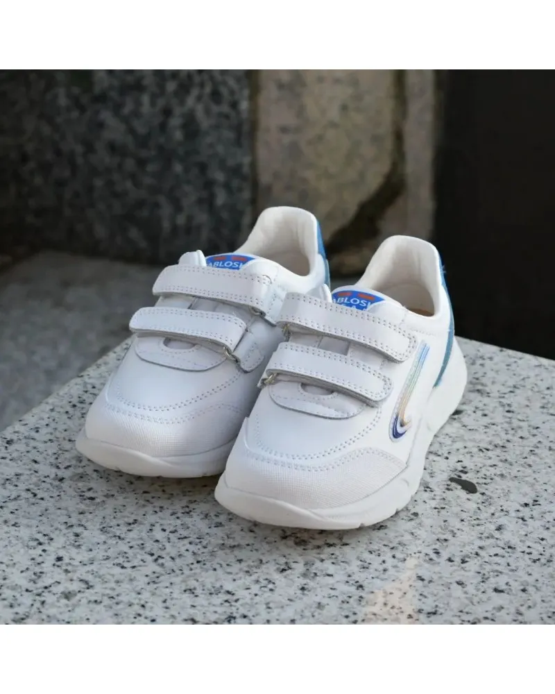 Deportivo blanco PABLOSKY 291501doble velcro