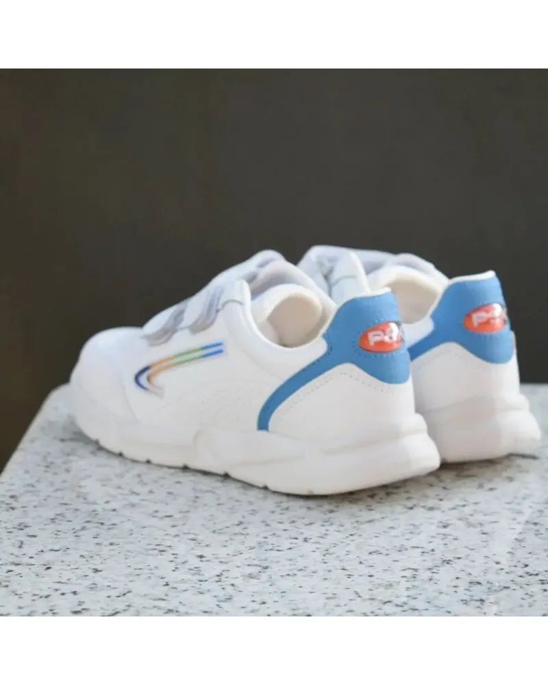 Deportivo blanco PABLOSKY 291501doble velcro