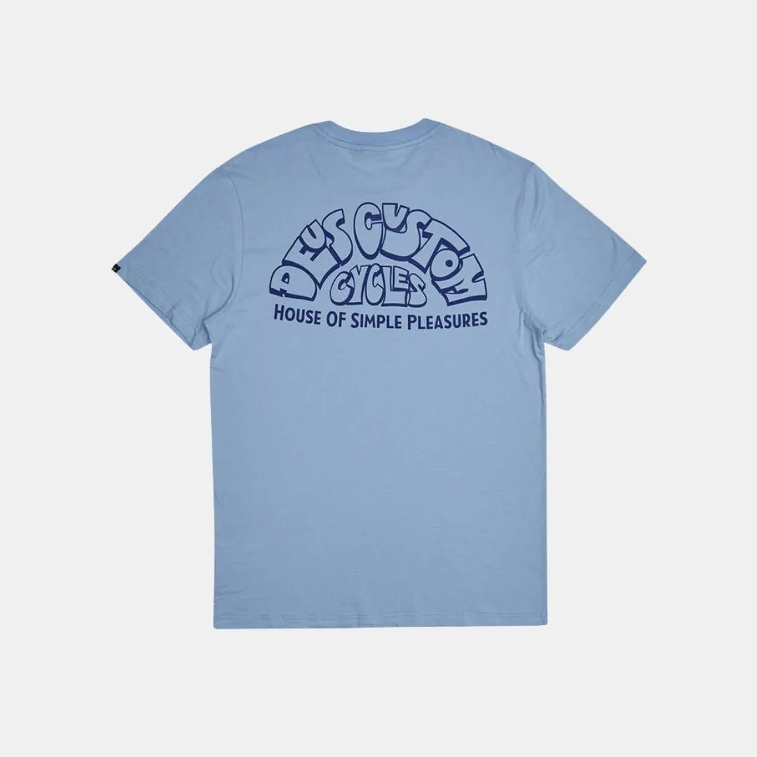 DEUS EX MACHINA DUKE TEE TSHIRT SOFT CHAMBRAY