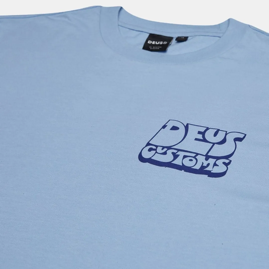 DEUS EX MACHINA DUKE TEE TSHIRT SOFT CHAMBRAY