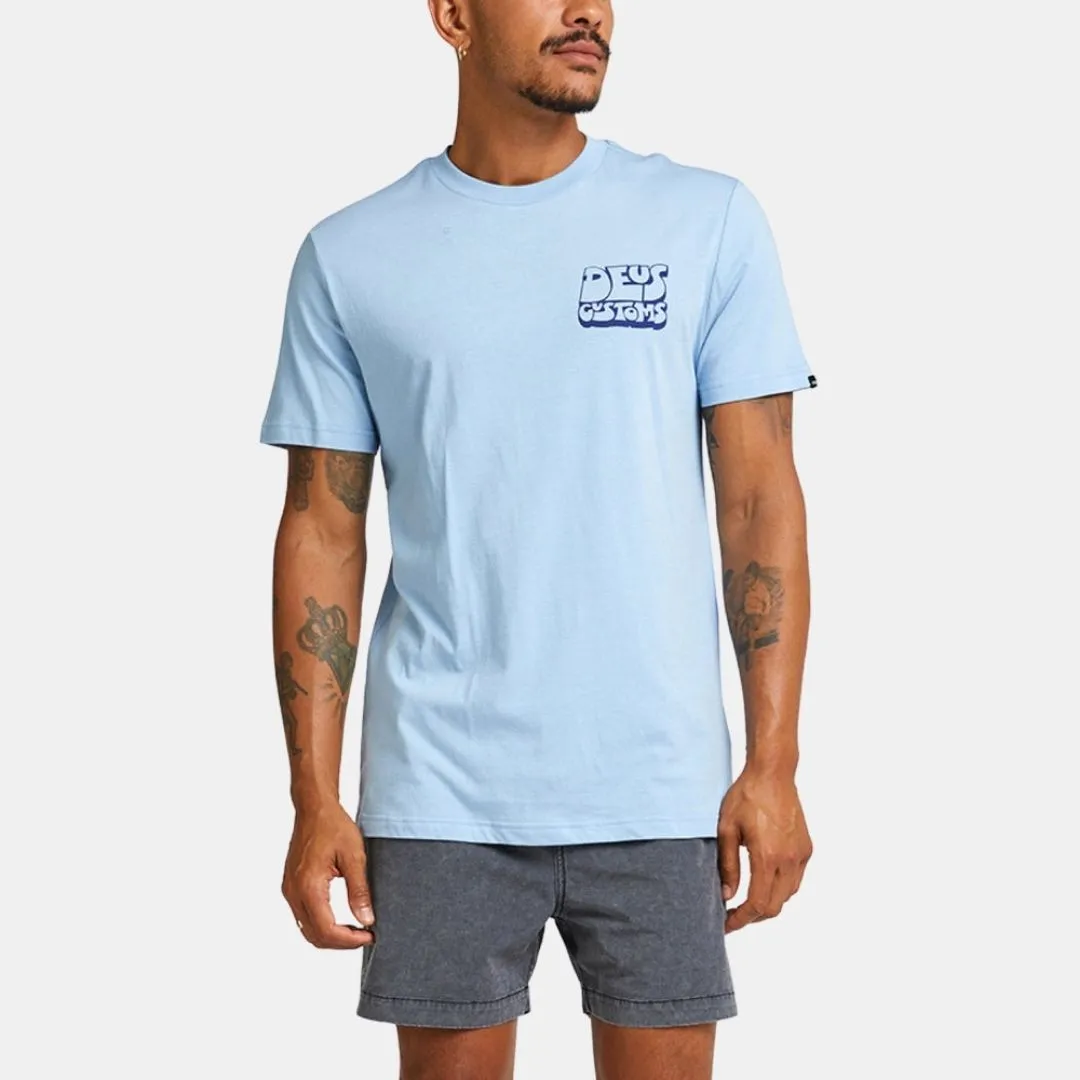 DEUS EX MACHINA DUKE TEE TSHIRT SOFT CHAMBRAY