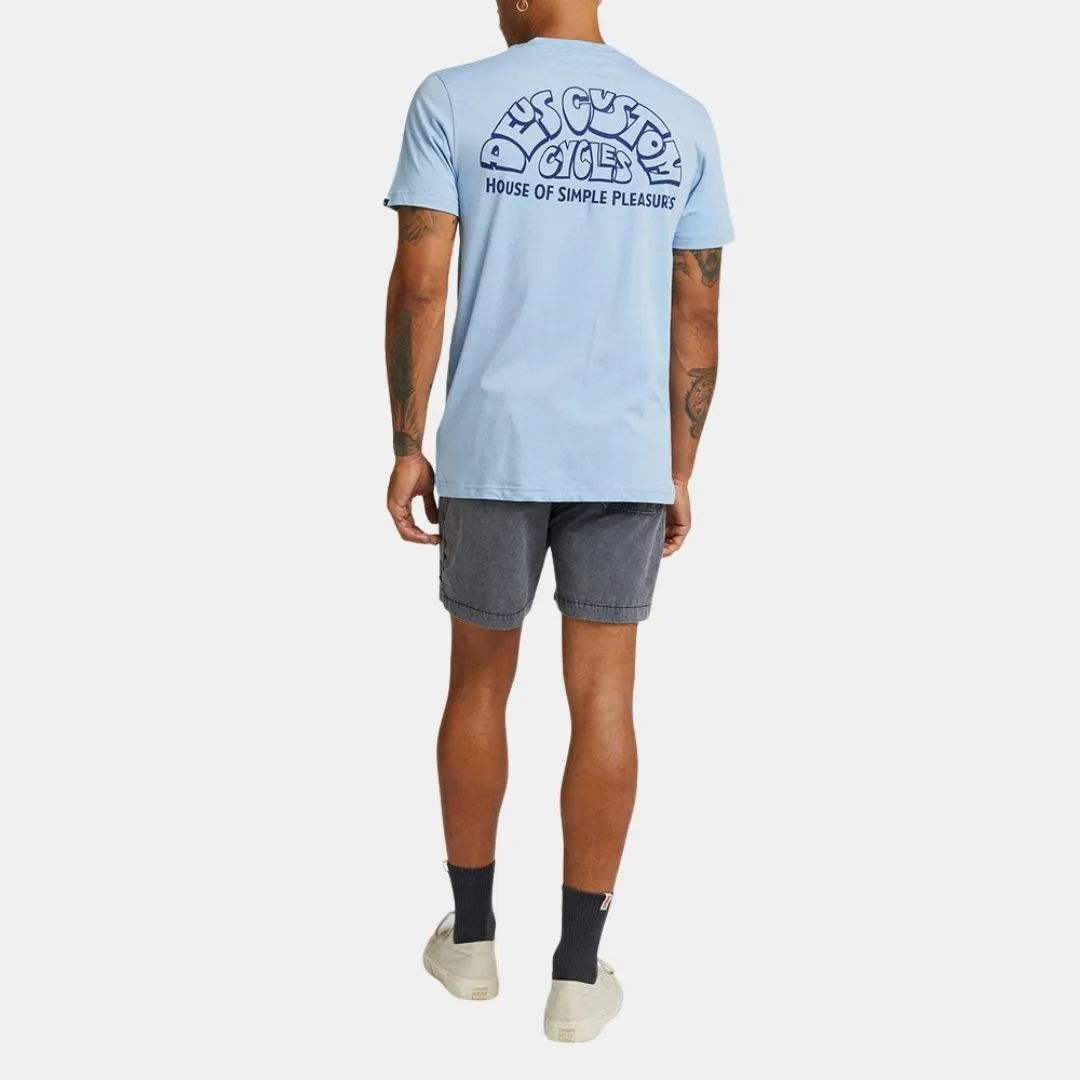 DEUS EX MACHINA DUKE TEE TSHIRT SOFT CHAMBRAY