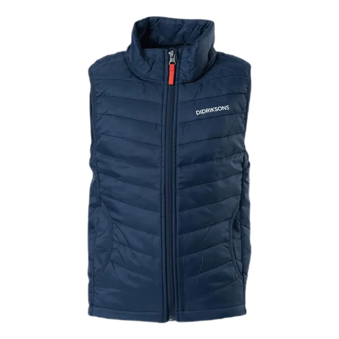 Didriksons Boris Kids Vest Blue