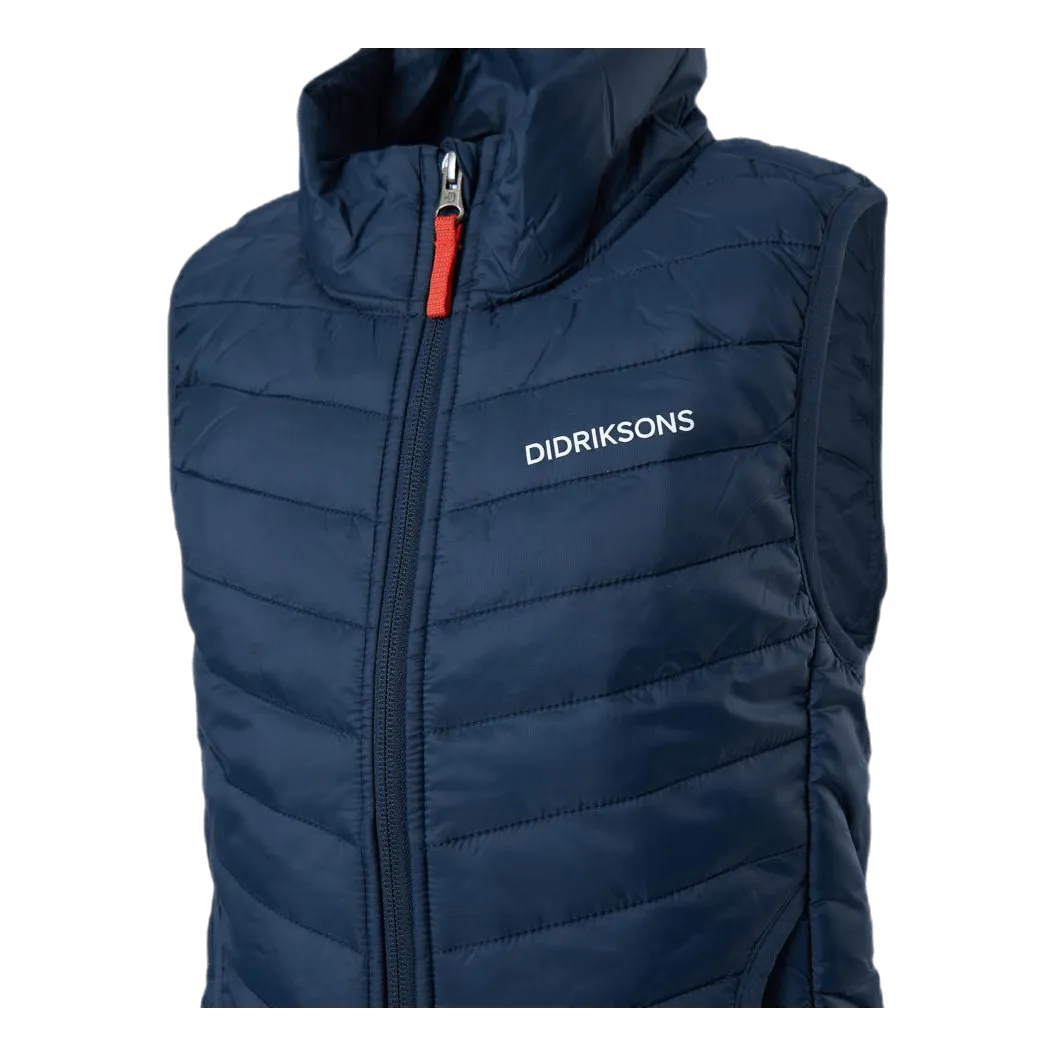 Didriksons Boris Kids Vest Blue