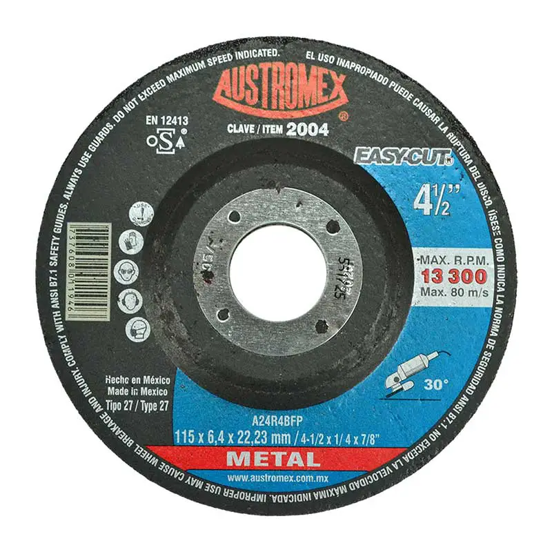 Disco de Desbaste Metal 50 PZS AUSTROMEX 2004