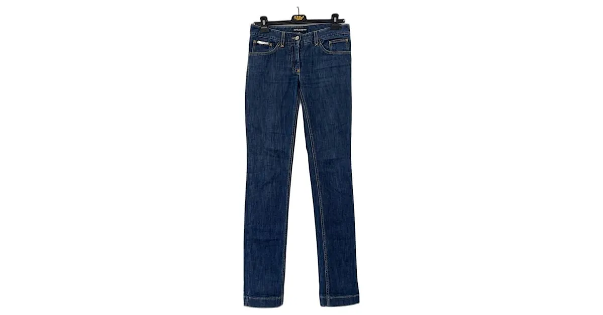 Dolce & Gabbana Pantalones Azul 