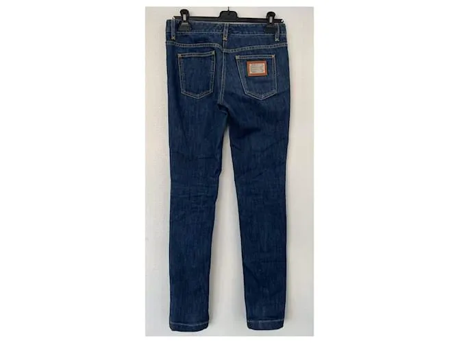 Dolce & Gabbana Pantalones Azul 