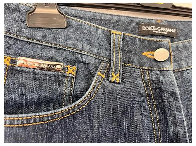 Dolce & Gabbana Pantalones Azul 
