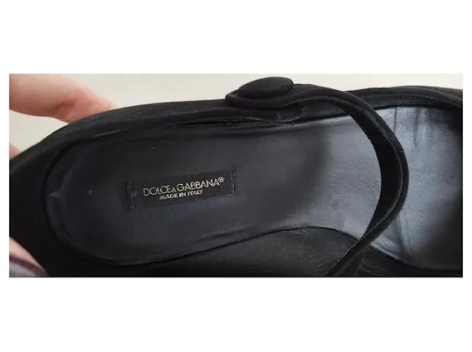 Dolce & Gabbana Tacones Negro 