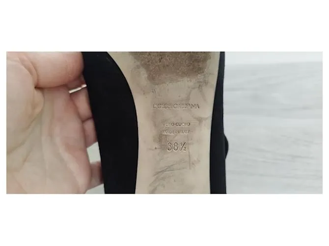 Dolce & Gabbana Tacones Negro 