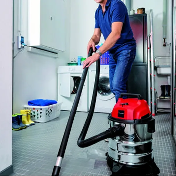 EINHELL  THVC 1820 S  ASPIRADOR SECOHúMEDO, 1250 W, 180 MBAR, 20 L, TANQUE DE ACERO INOXIDABLE