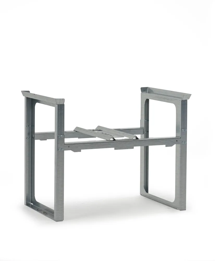 Estante para bidones/estación de llenado para 1 bidón de 60 o 200 l, apilable, 1049 x 682 x 837 mm