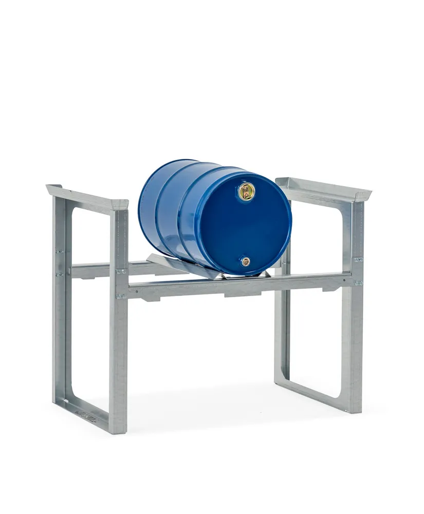 Estante para bidones/estación de llenado para 1 bidón de 60 o 200 l, apilable, 1049 x 682 x 837 mm