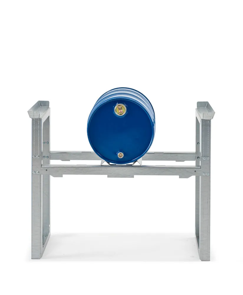 Estante para bidones/estación de llenado para 1 bidón de 60 o 200 l, apilable, 1049 x 682 x 837 mm