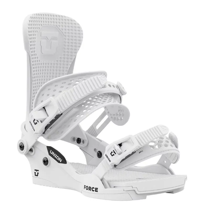 Fijación snowboard Union FORCE CLASSIC LOGO (BLANCO)